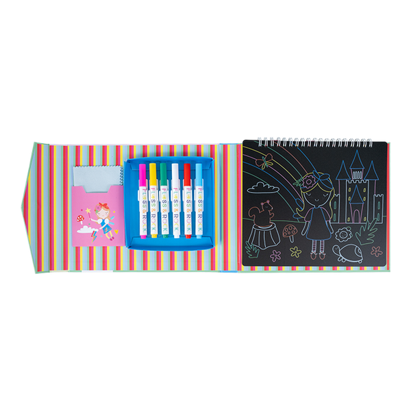 Chalk Board Sketchbook - Rainbow Fairy