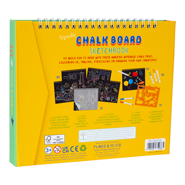 Chalk Board Sketchbook - Pets