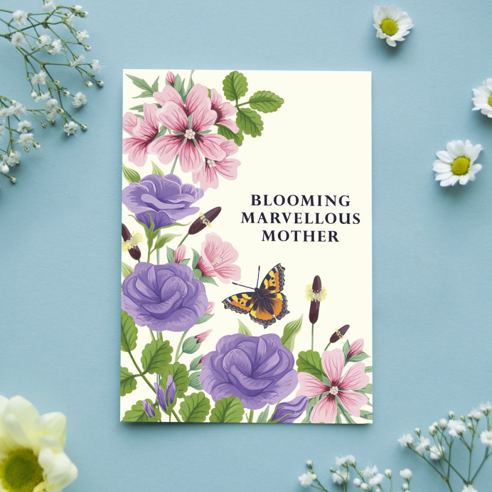 Marvellous Mother - Greeting Card