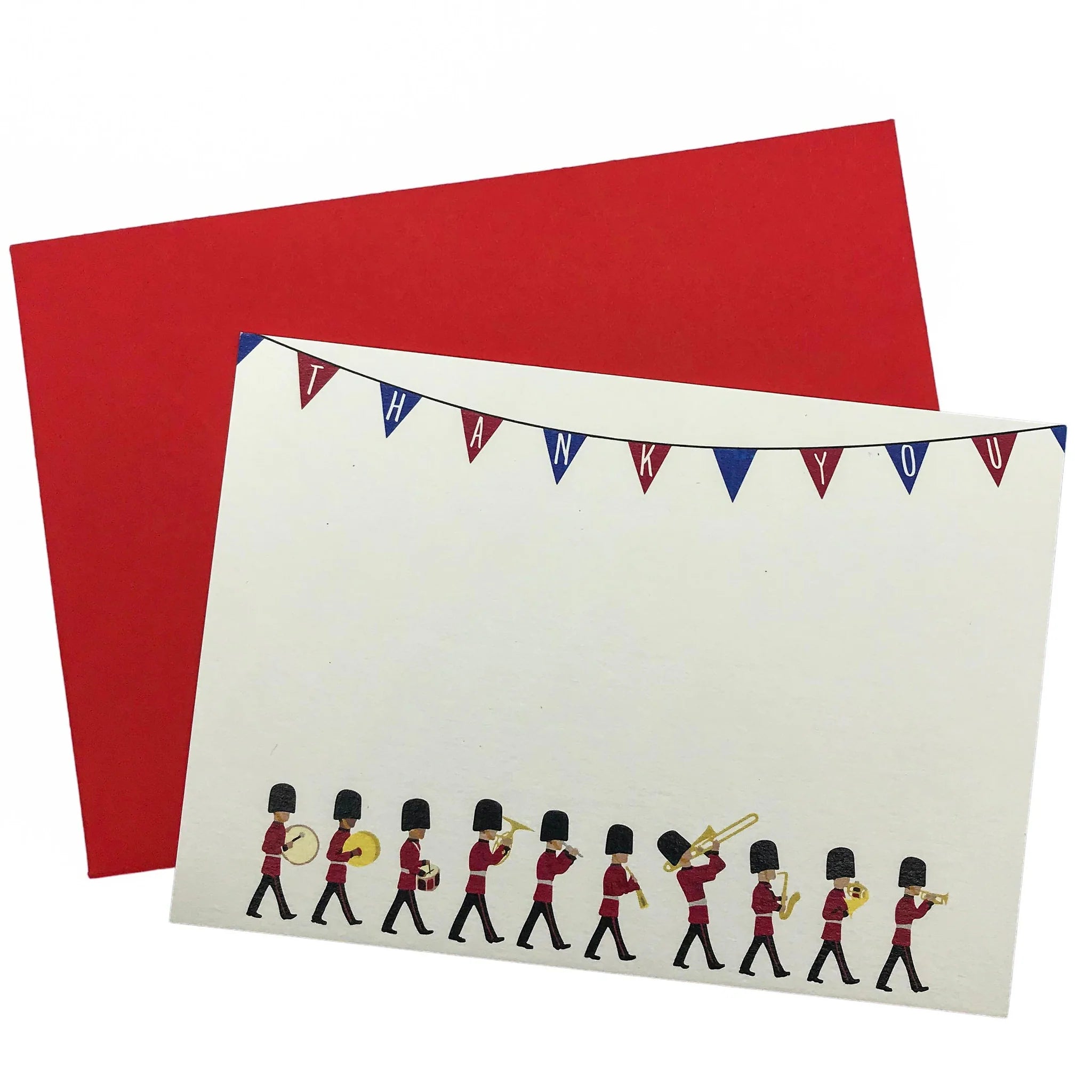 Changing of the Guard Thank You Notecard Set