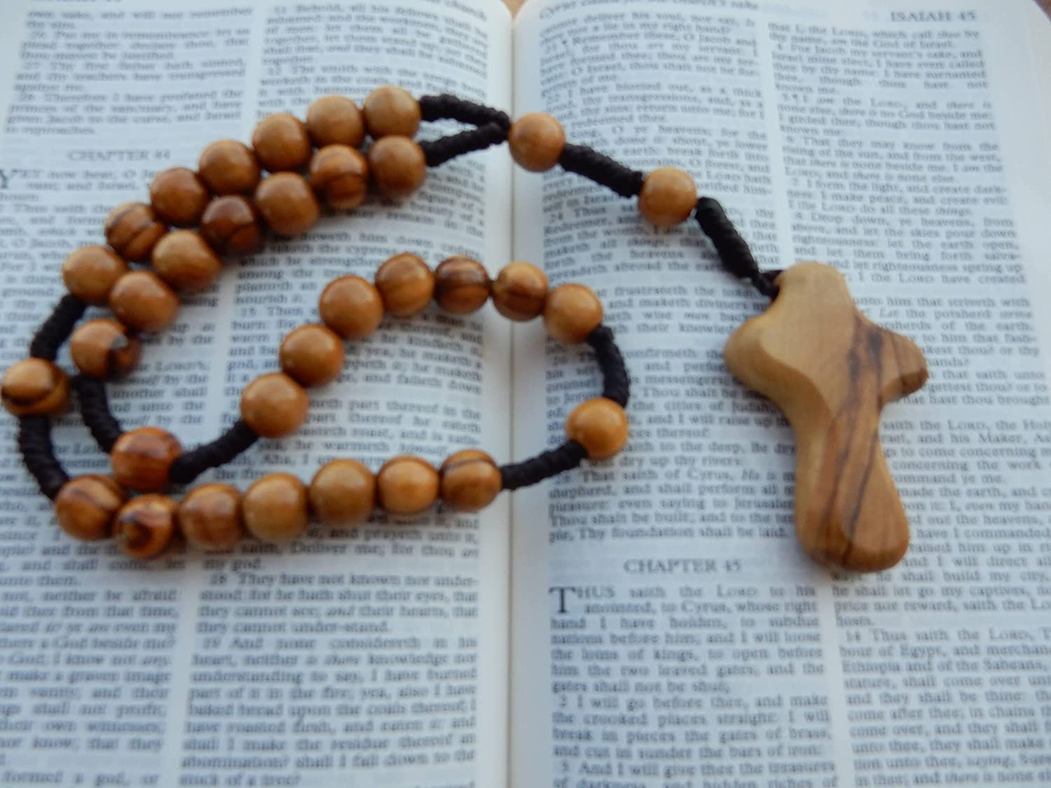 Olive Wood Anglican Rosary