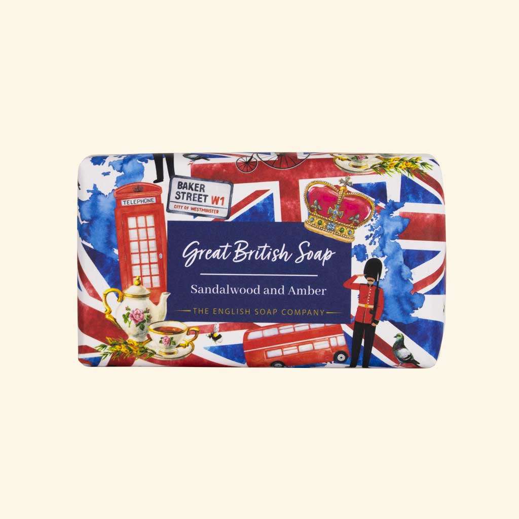 Great British Occasions Sandalwood and Amber Soap Bar