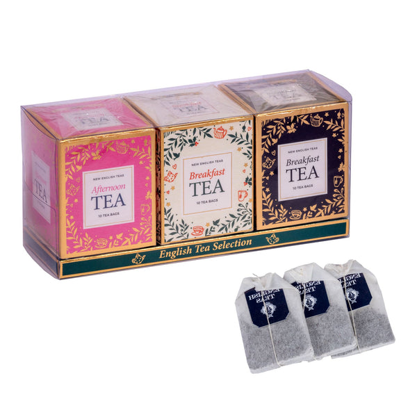 Triple Premium Tea Box Gift Pack (3x 10 Teabag Boxes)