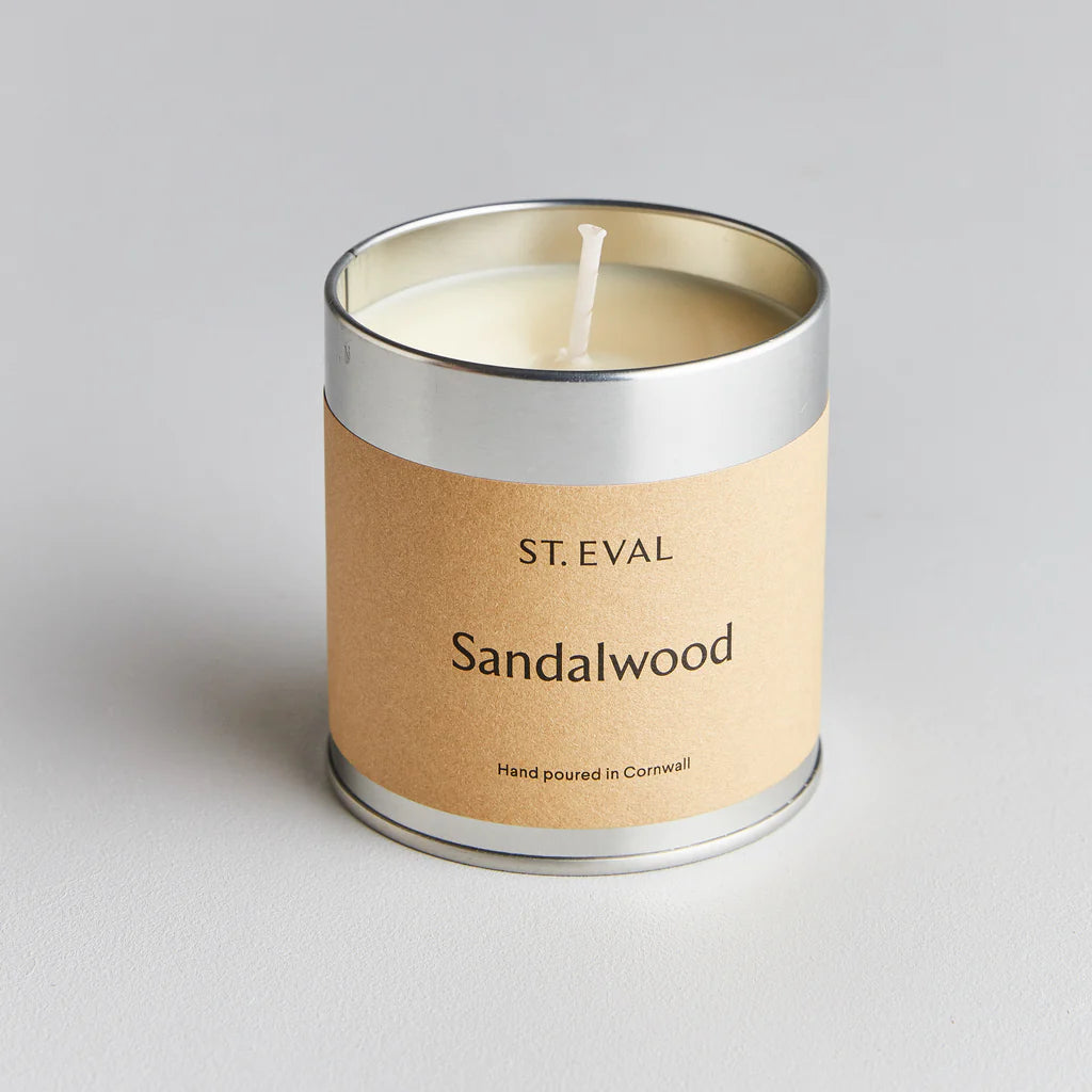 Sandalwood Candle Tin